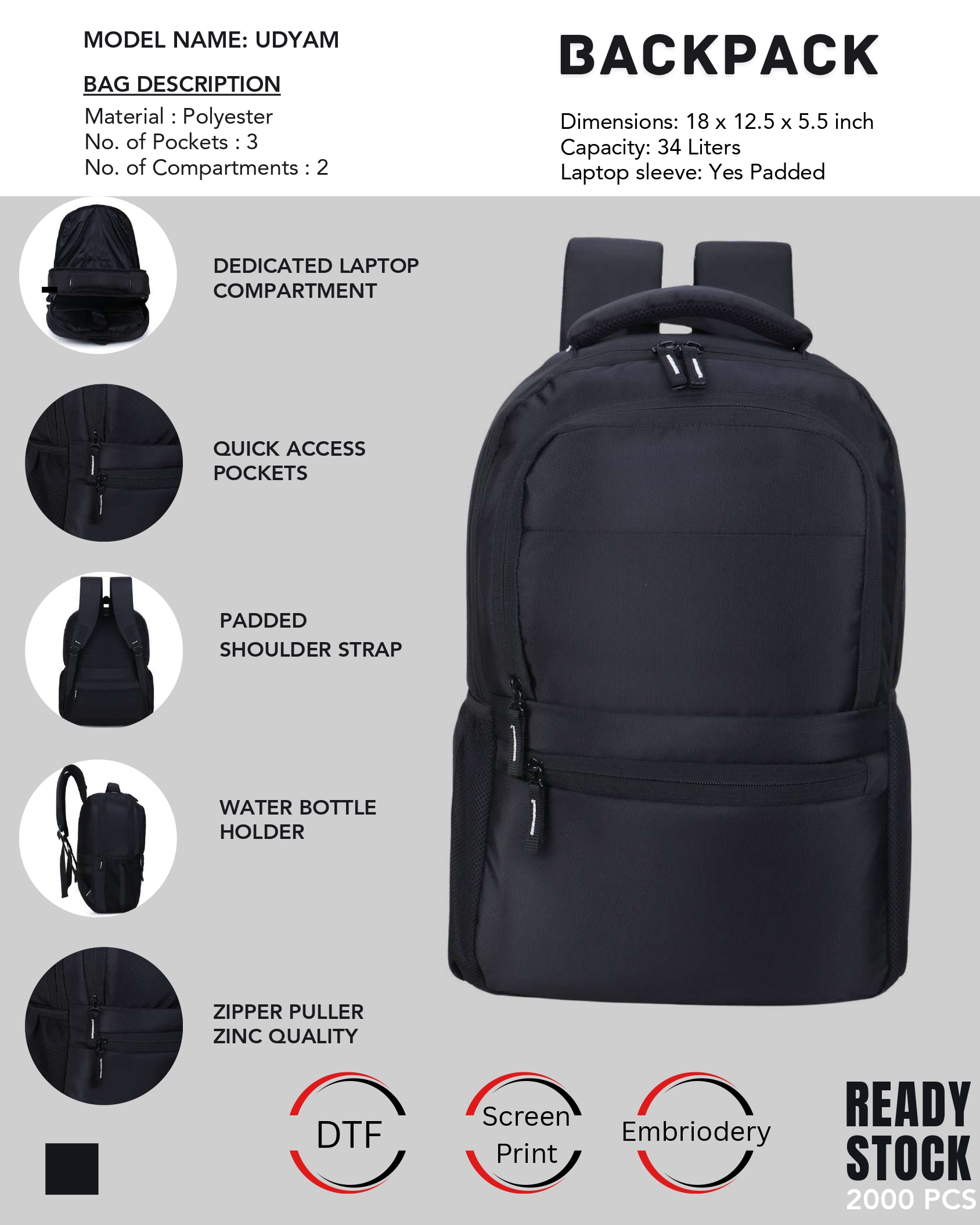 Udyam Backpack