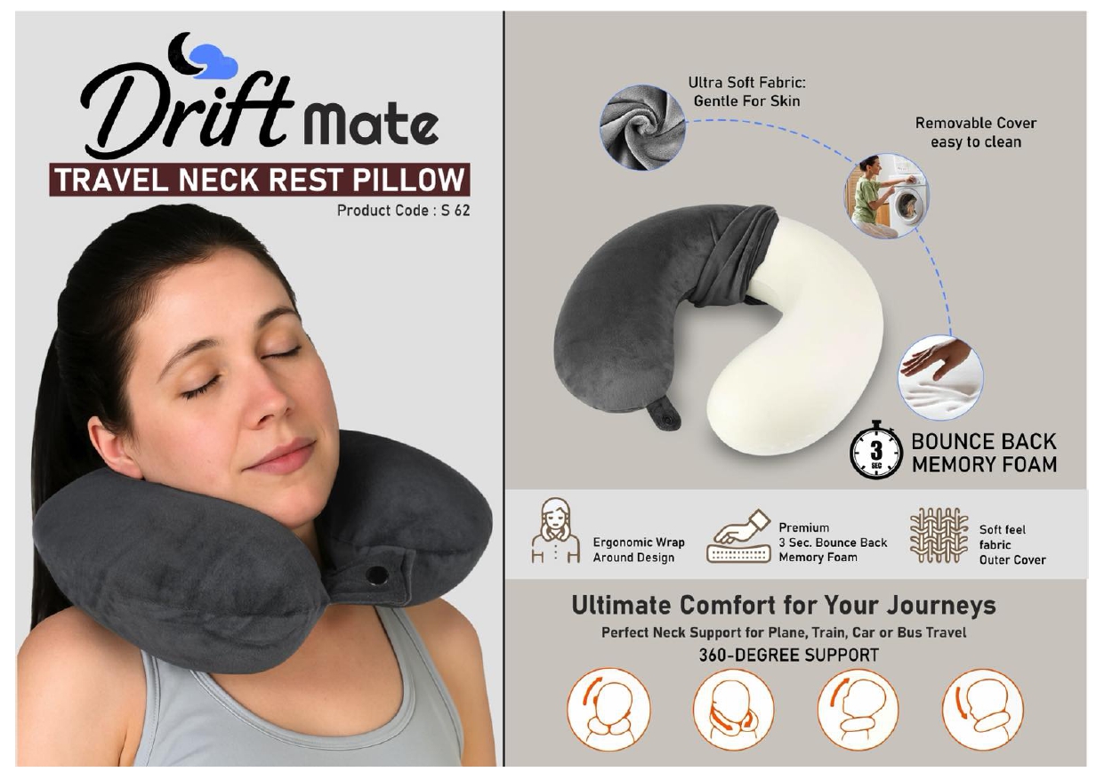 Drift Mate Travel Neck Rest Pillow
