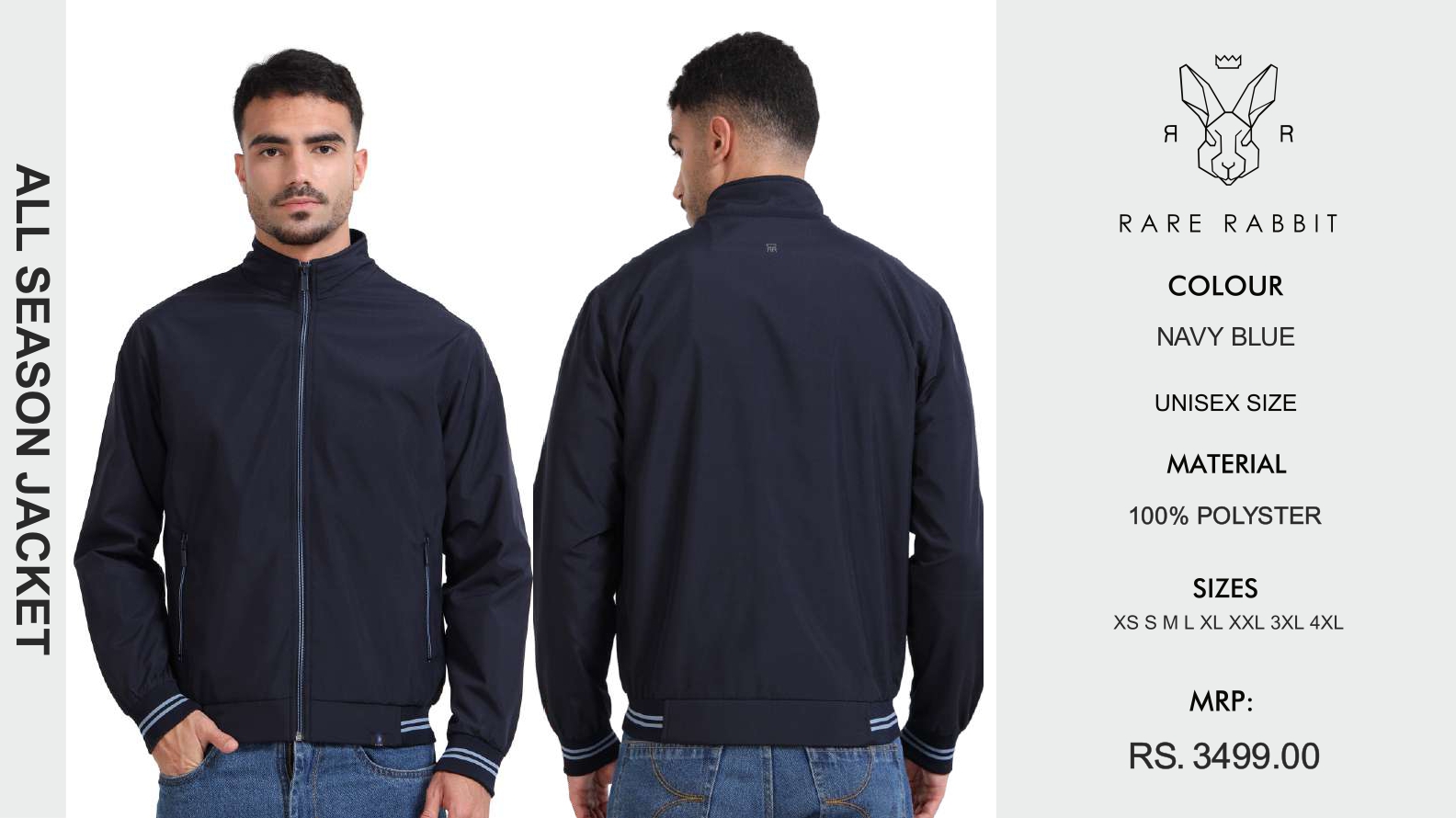 Rare Rabbit All Season Jacket