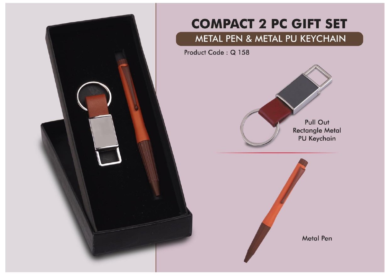 Compact 2 Pc Gift Set MIN 100 PCS 