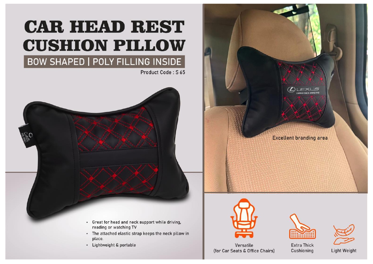 Car Head Rest Cushion Pillow