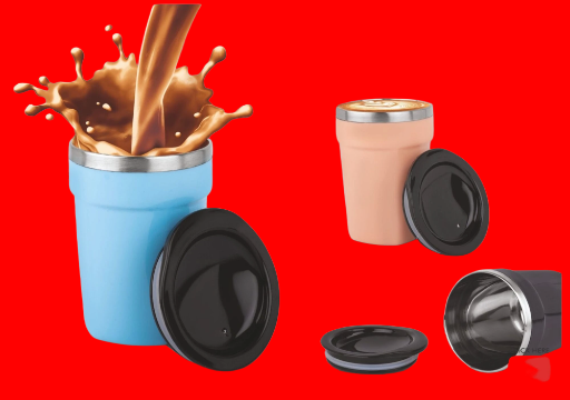 FLASH Stainless Steel Insulated Coffee Mug