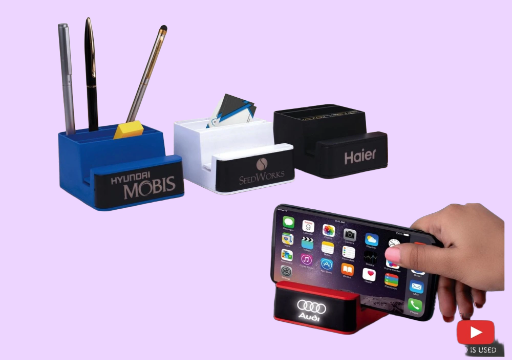 Power Glow Dark Plate Mobile Stand