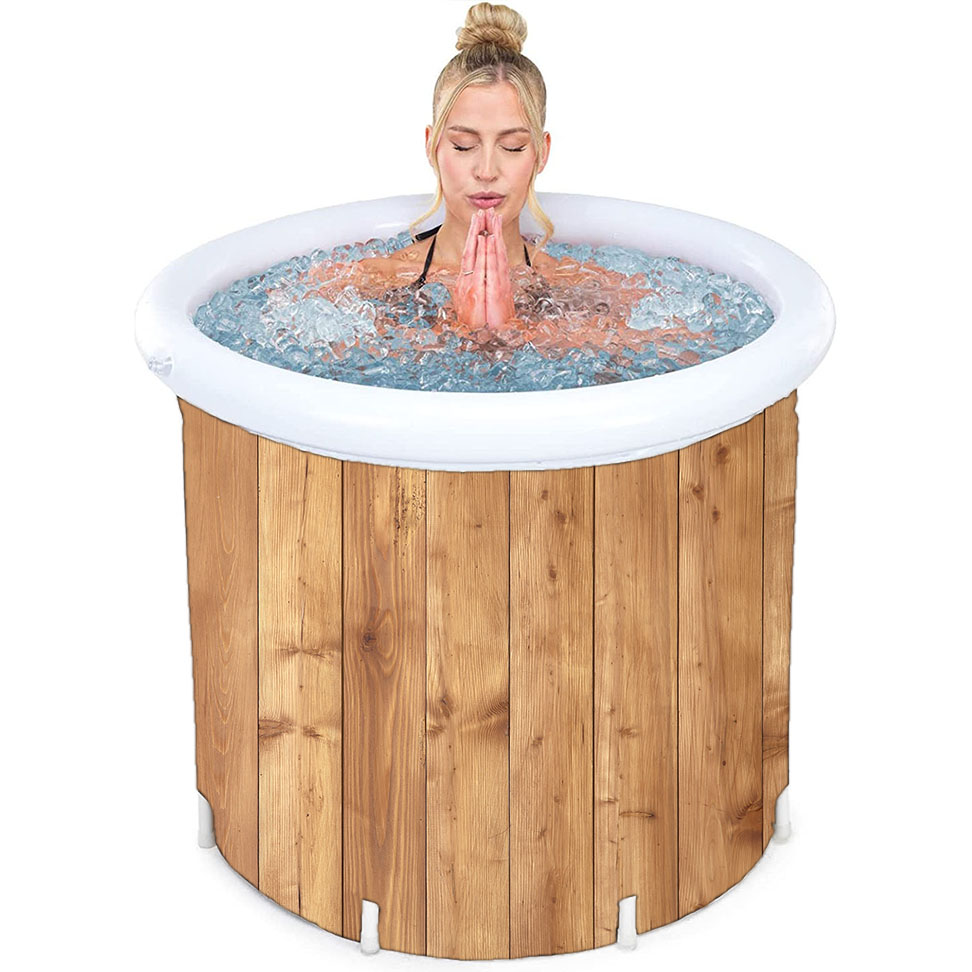 Portable Wooden Cold Plunge Tub