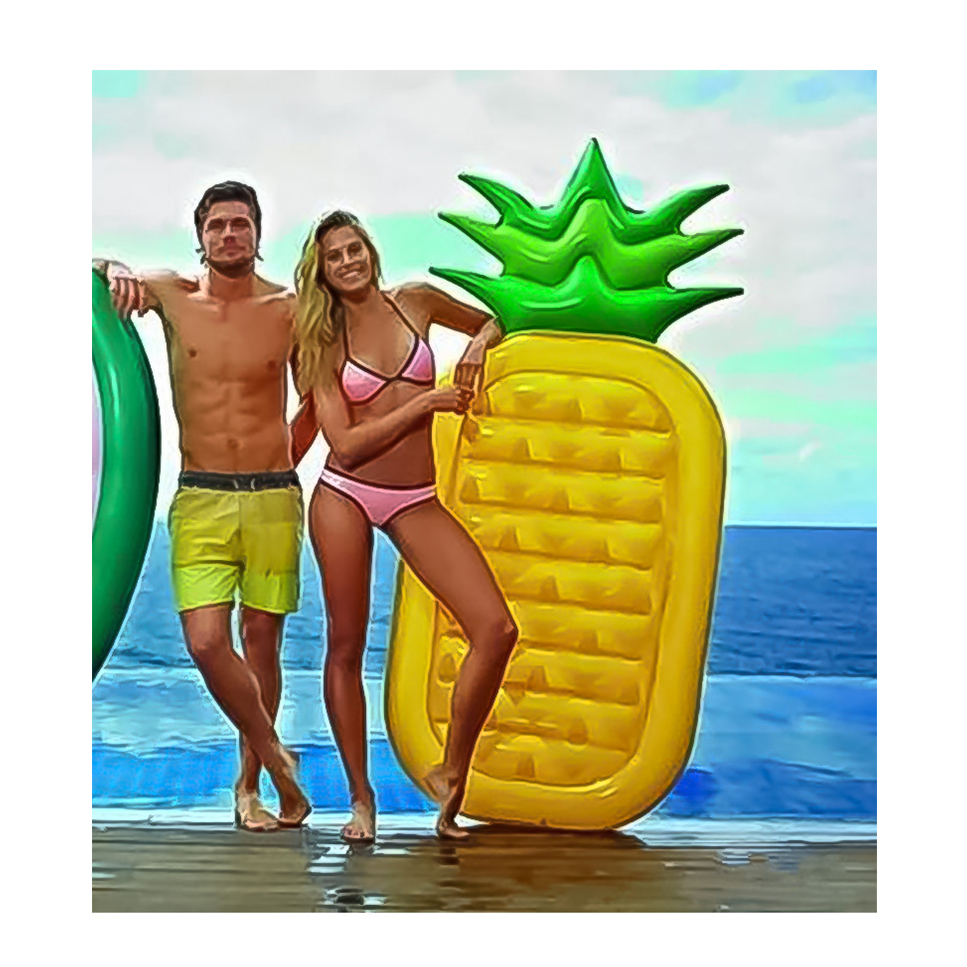 Pineapple Shaped Pool Float