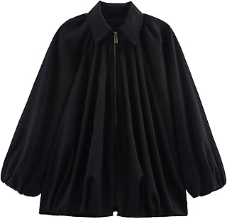 Black Cape Coat