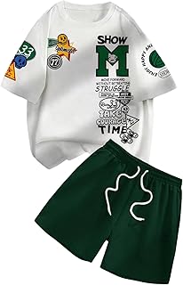 Boys' Graphic T-Shirt and Shorts Set