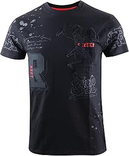 Men's Graphic Black T-Shirt
