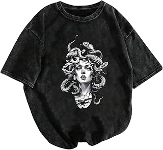 Black Medusa Graphic T-Shirt