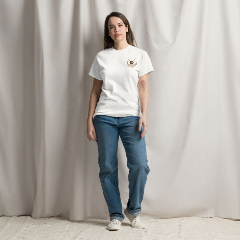 Wizard Unisex classic tee Highland Wandery 