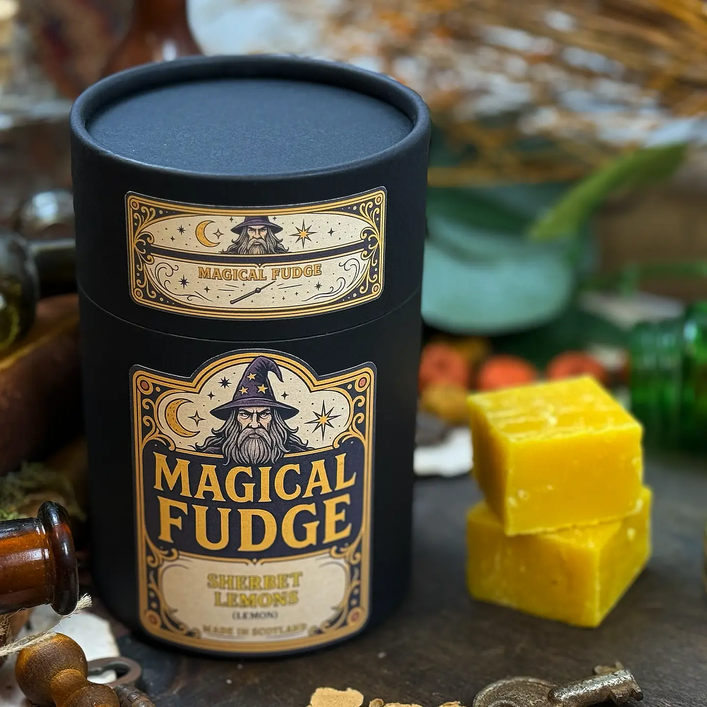 Magical Fudge Sherbet Lemons