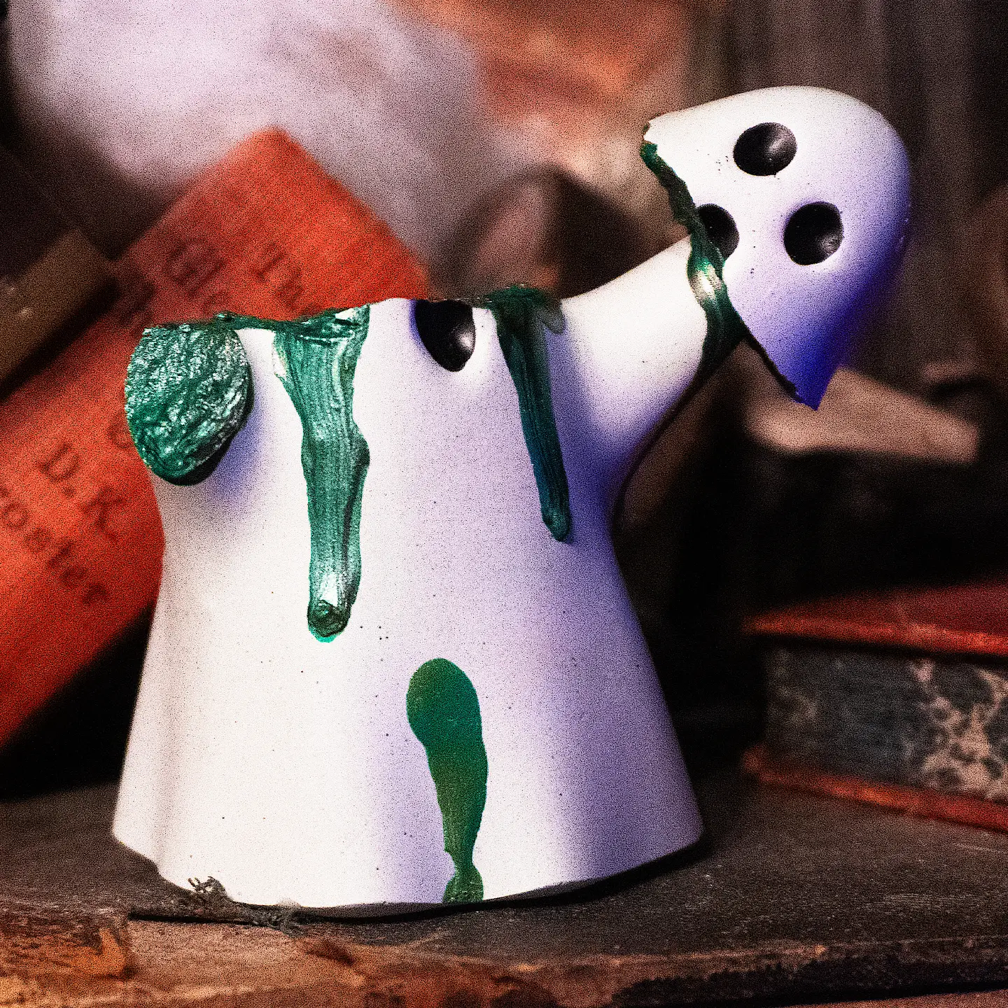 Handmade Ghost Figurine