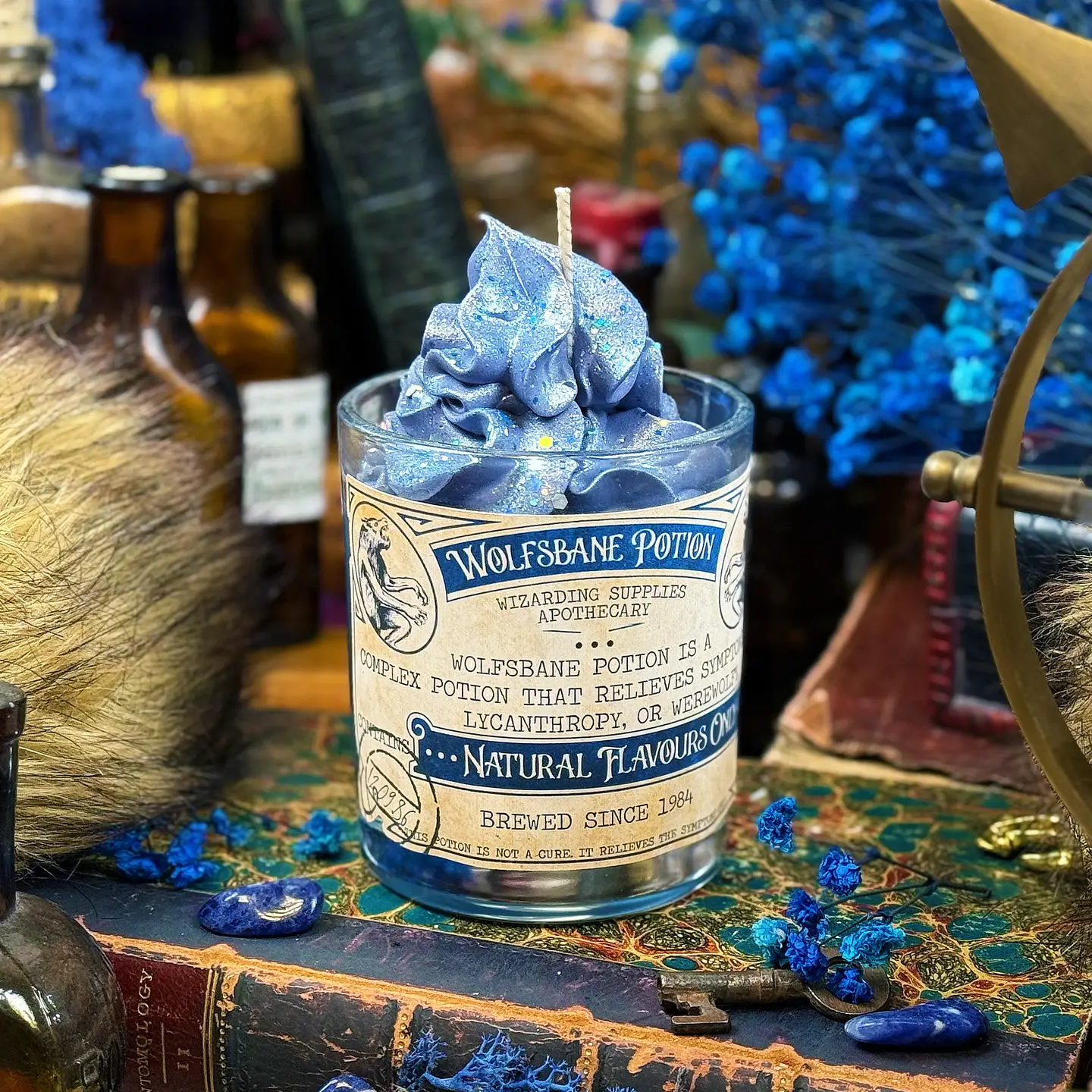 Wolfsbane Potion Candle