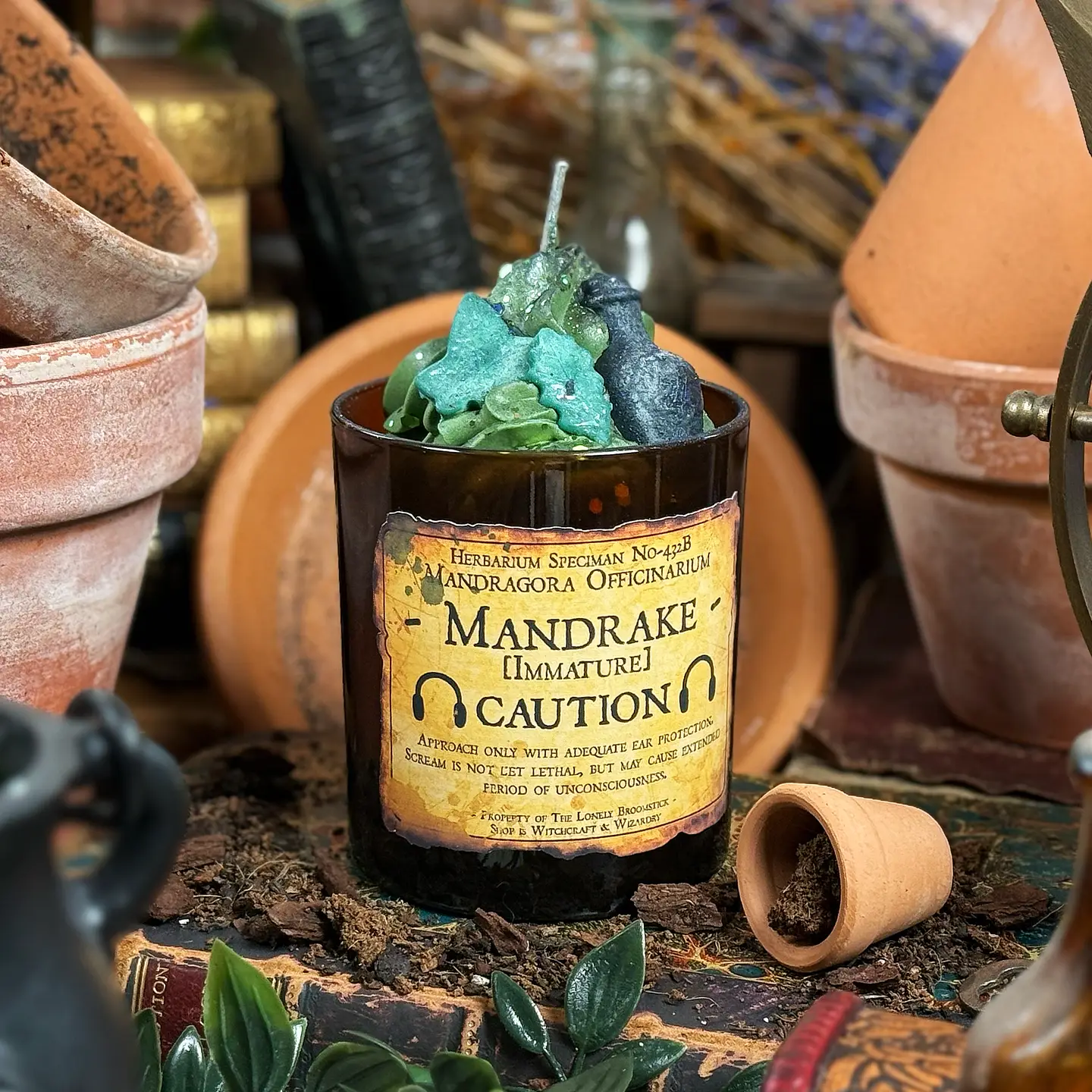 Mandrake (Immature) Candle