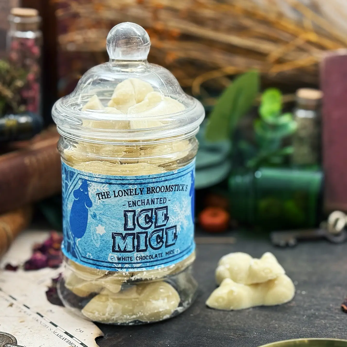 Enchanted Ice Mice Jar