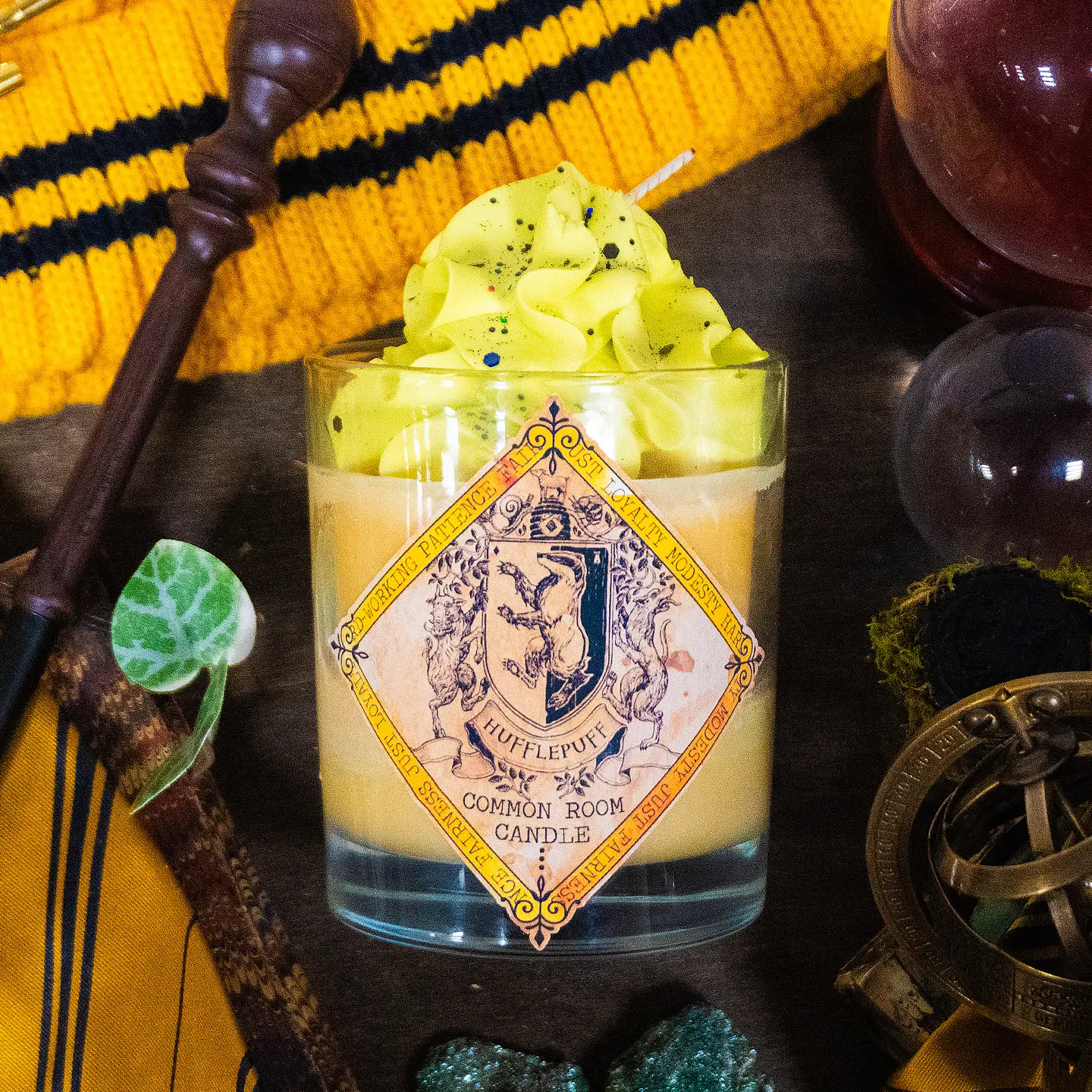 Hufflepuff Common Room Candle