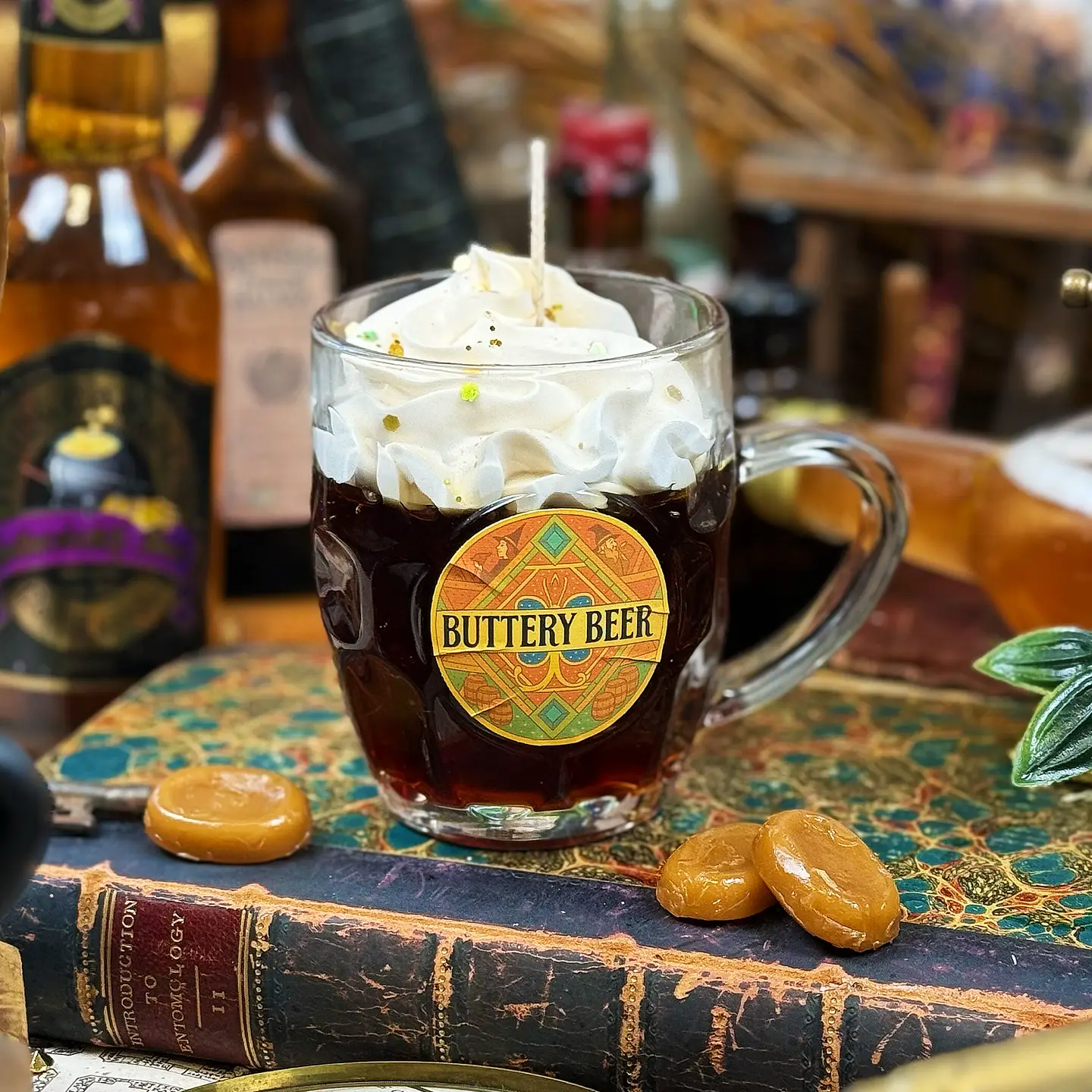 Buttery Beer Mug Candle