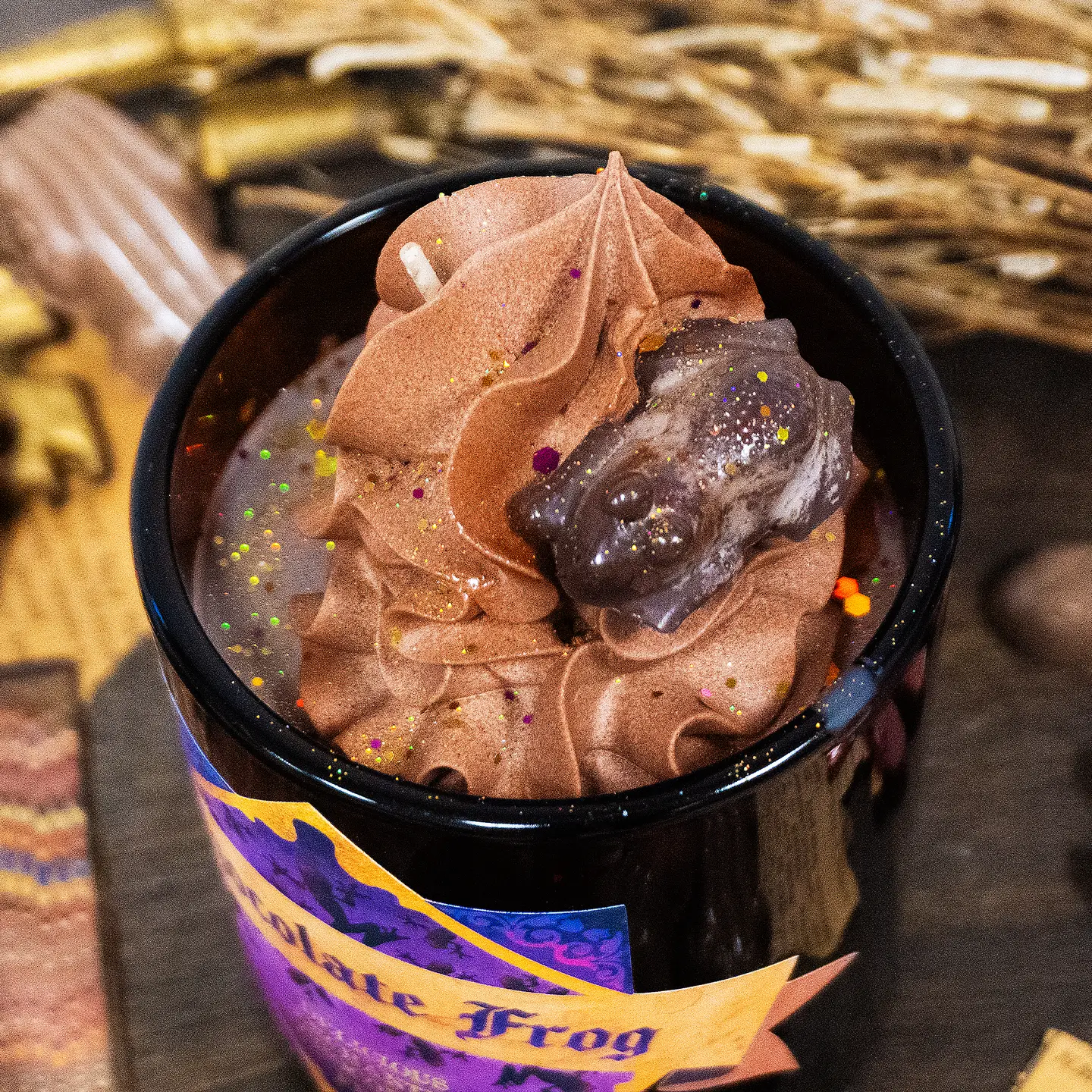 Chocolate Frog Candle