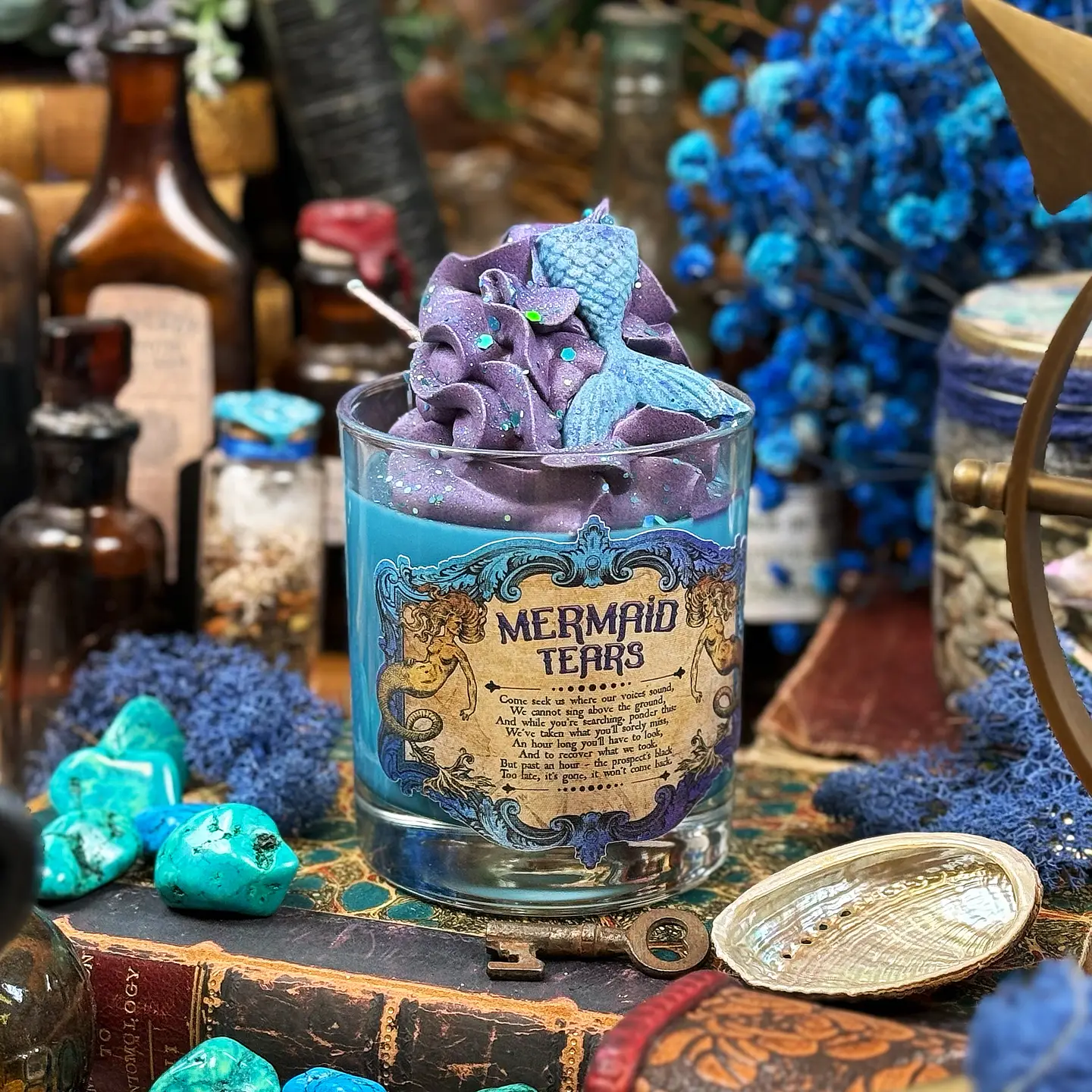 Mermaid Tears Candle