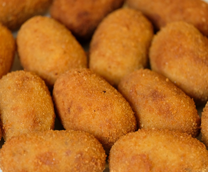 Croquete carne festa