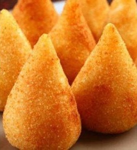 Coxinha frango lanche
