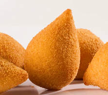 Coxinha frango prova