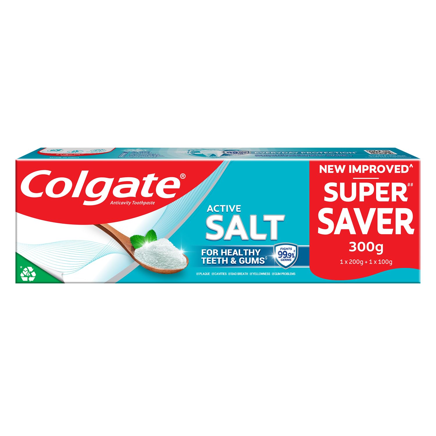 Colgate Active Salt Toothpaste Super Saver Pack