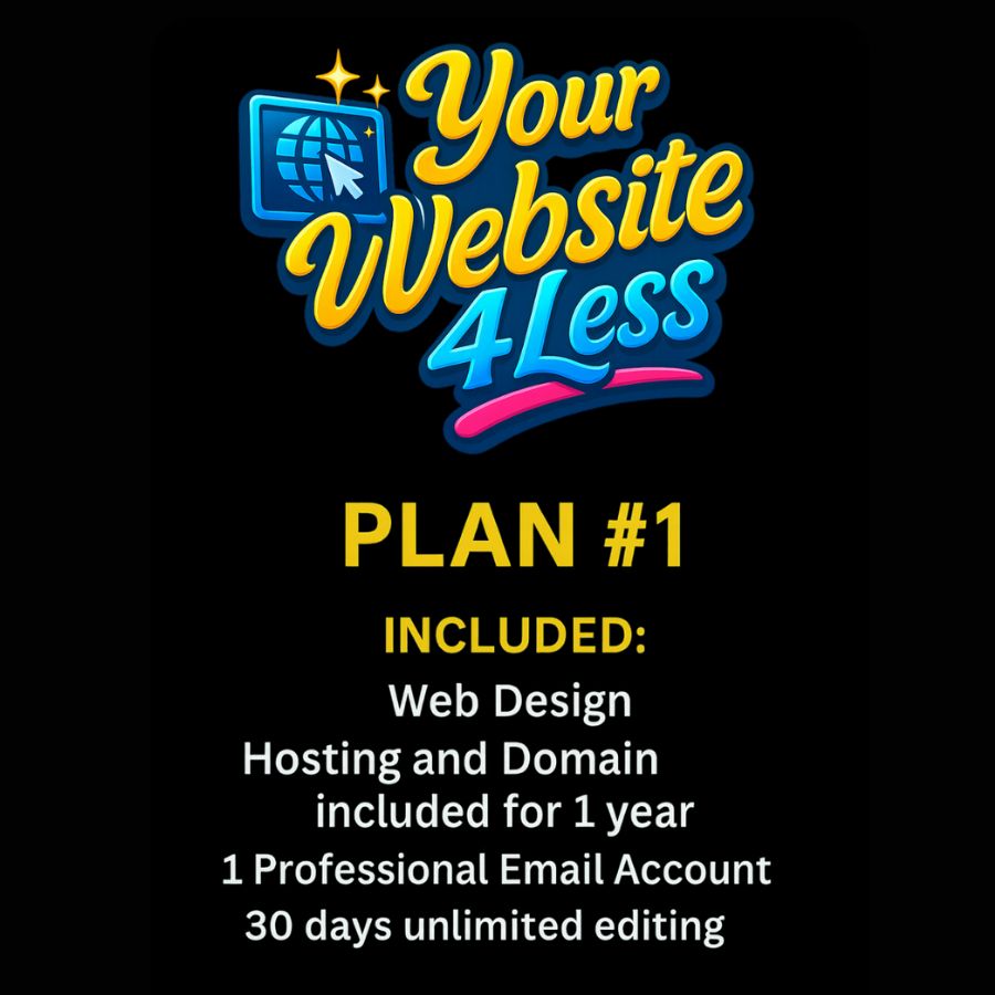 Your Website 4 Less - Plan #1