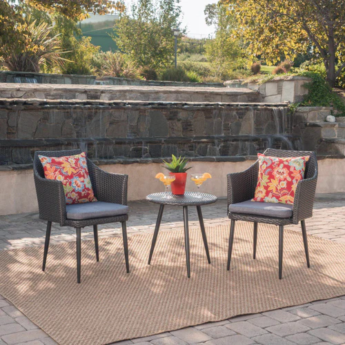 MyGreenearth Outdoor Patio Seating Set 2 Chairs and Table