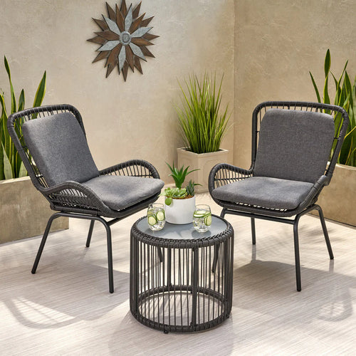 MyGreenearth Outdoor Patio Seating Set 2 Chairs and 1 Table