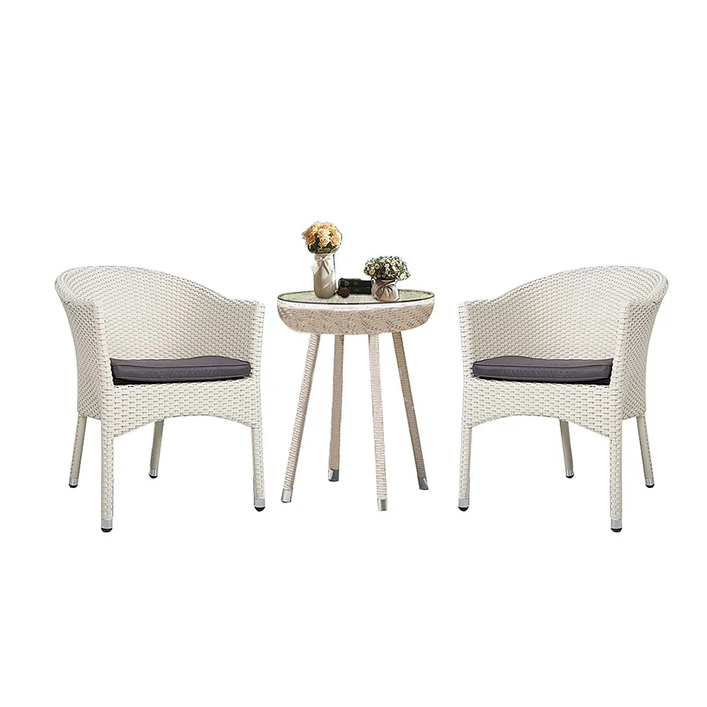 MyGreenearth Outdoor Patio Seating Set 2 Chairs and 1 Table Set