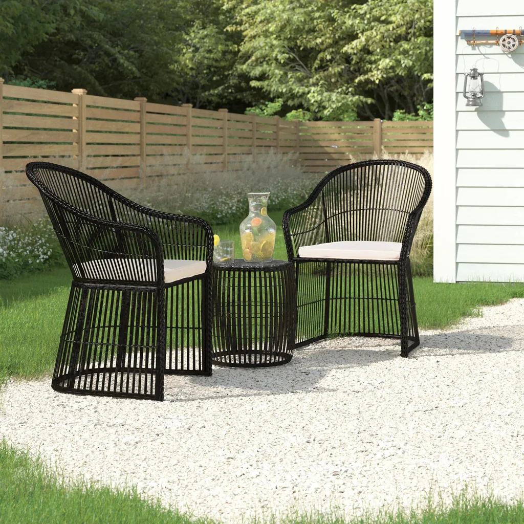 MyGreenearth Outdoor Patio Seating Set 2 Chairs 1 Table