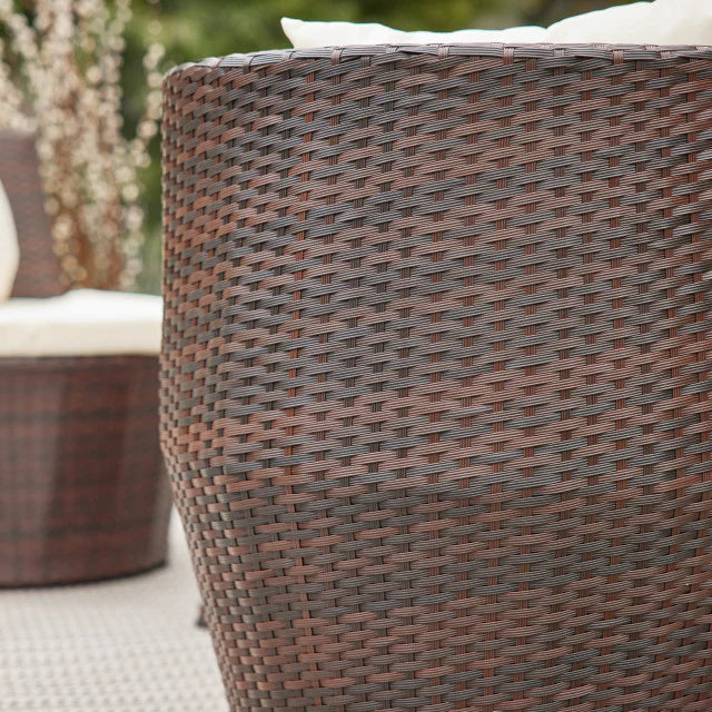 MyGreenearth Outdoor Patio Seating Set 2 Chairs 1 Table Brown