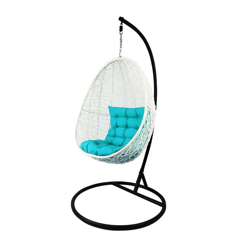 MyGreenearth Single Seater Hanging Swing With Stand - Color option available