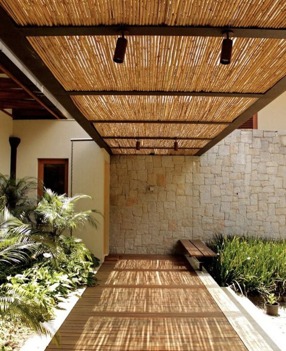 Premium Bamboo Roof Pergola for Terrace & Balcony | Bangalore