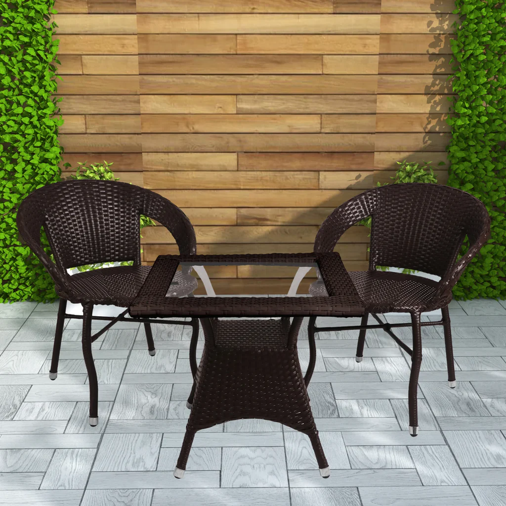MyGreenearth Outdoor Patio Seating Set 2 Chairs and 1 Table Set