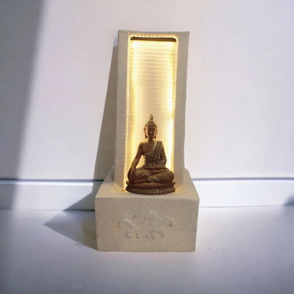 LED Illuminated Buddha Statue