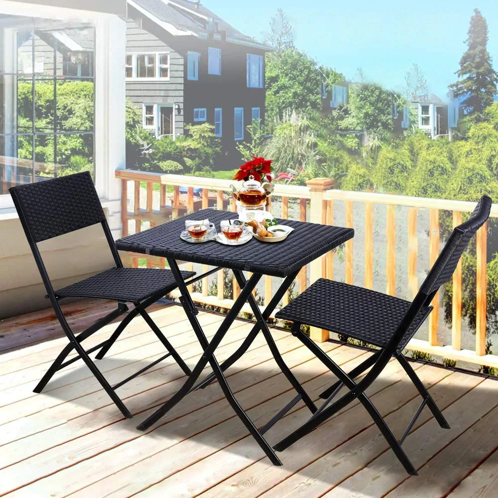 MyGreenearth Outdoor Patio Seating Set 2 Chairs and 1 Table