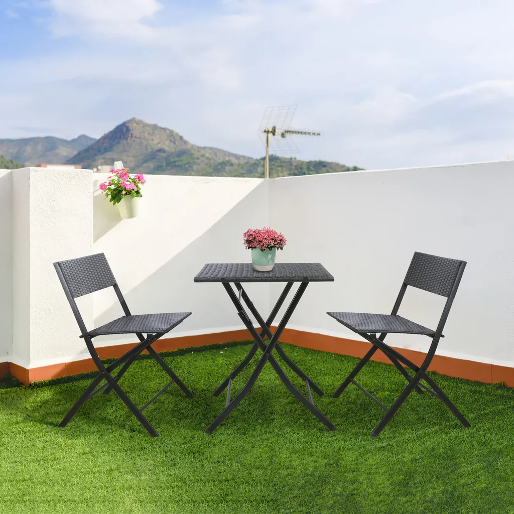 MyGreenearth Outdoor Patio Seating Set 2 Chairs and 1 Table