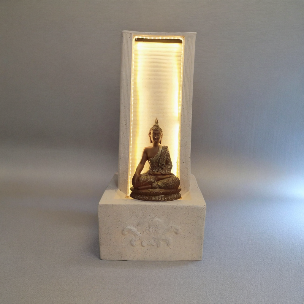 LED Illuminated Buddha Statue
