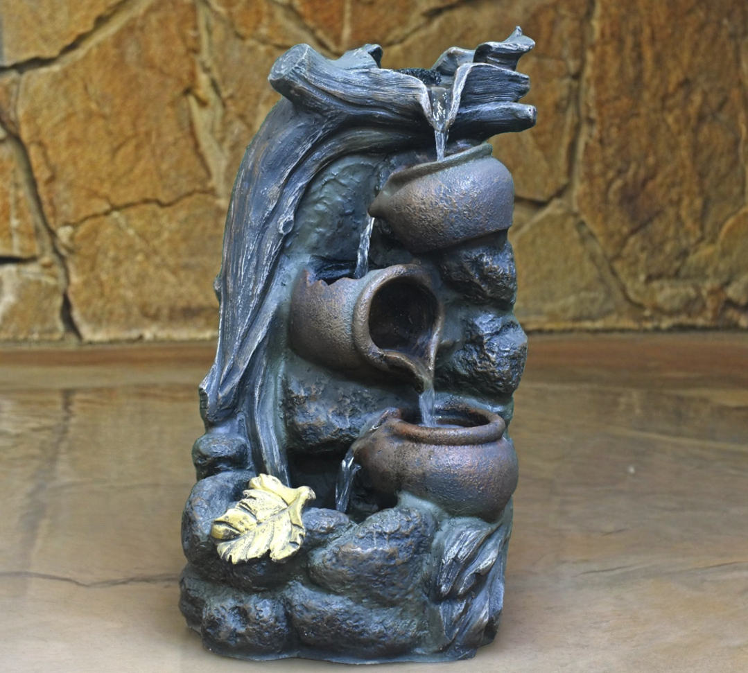 Matka Tabletop Water Fountain