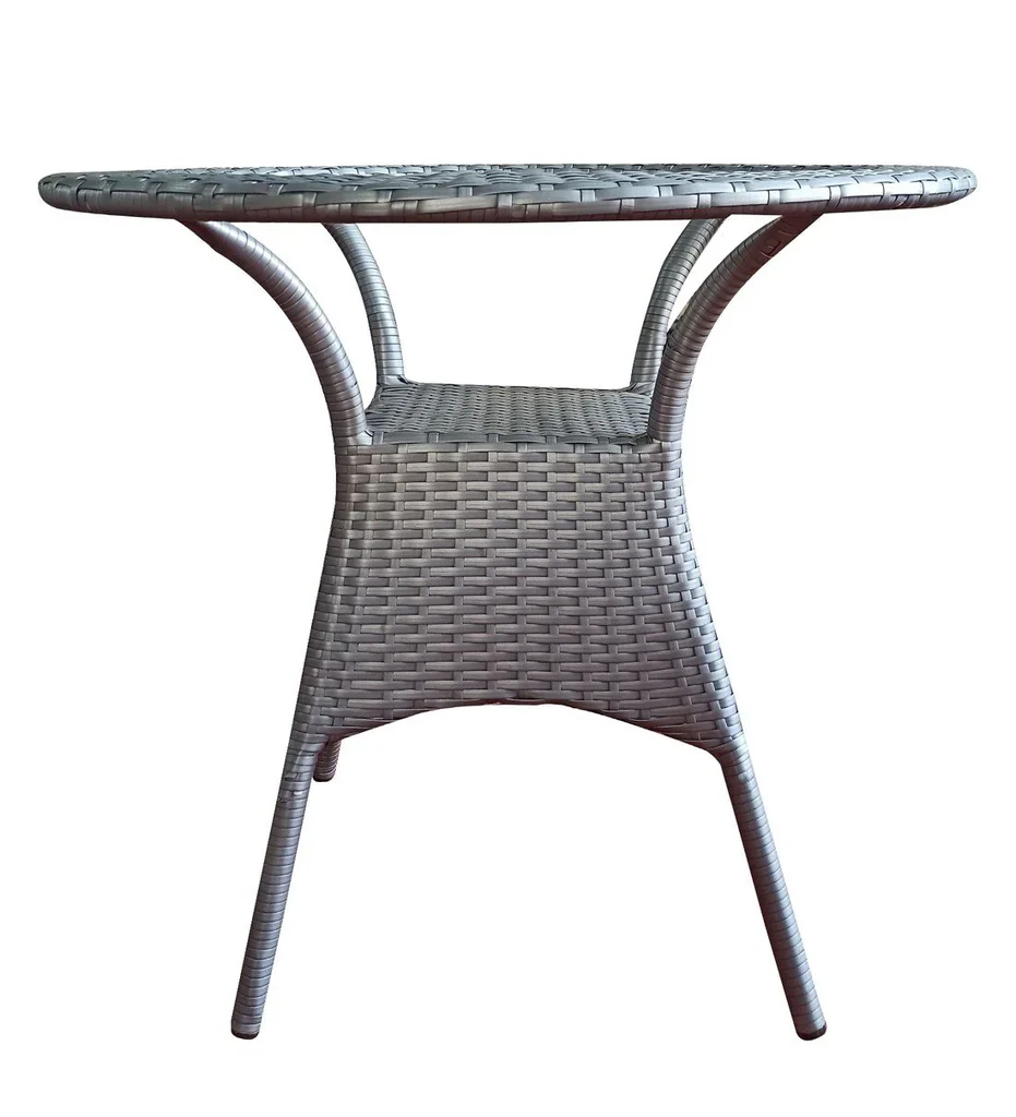 MyGreenearth Outdoor Patio Seating Set 2 Chairs and 1 Table Set (Silver)