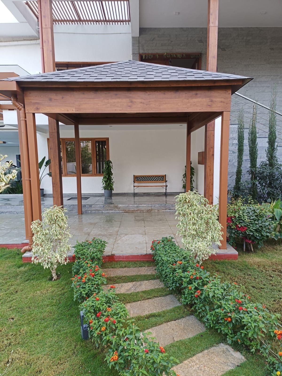 Shingles Pergola – Stylish & Durable Roofing Solutions with Premium Asphalt Shingles