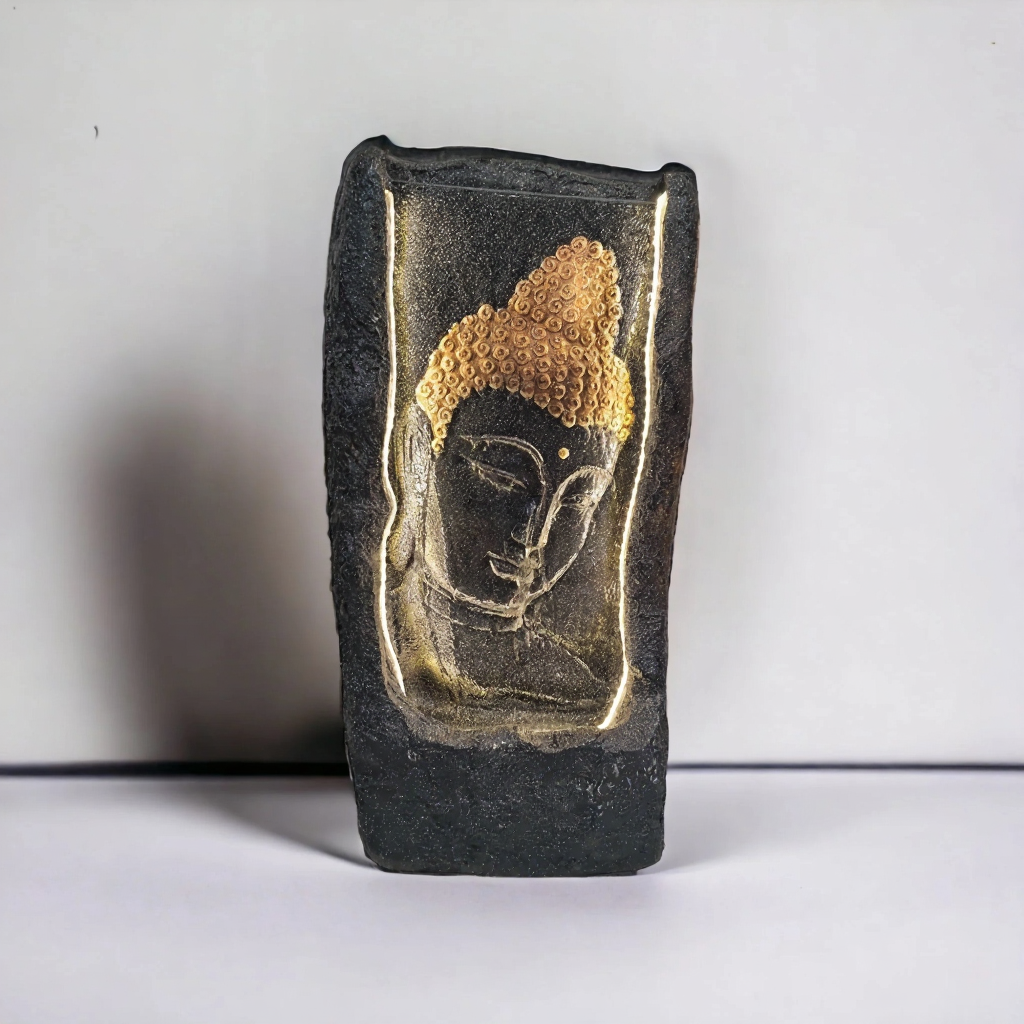 Buddha Stone Wall Lamp
