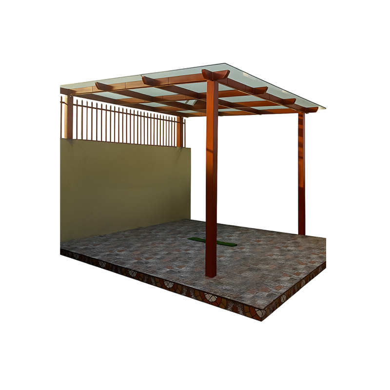 Glass Pergola - 10MM Saint-Gobain Clear Toughened Glass