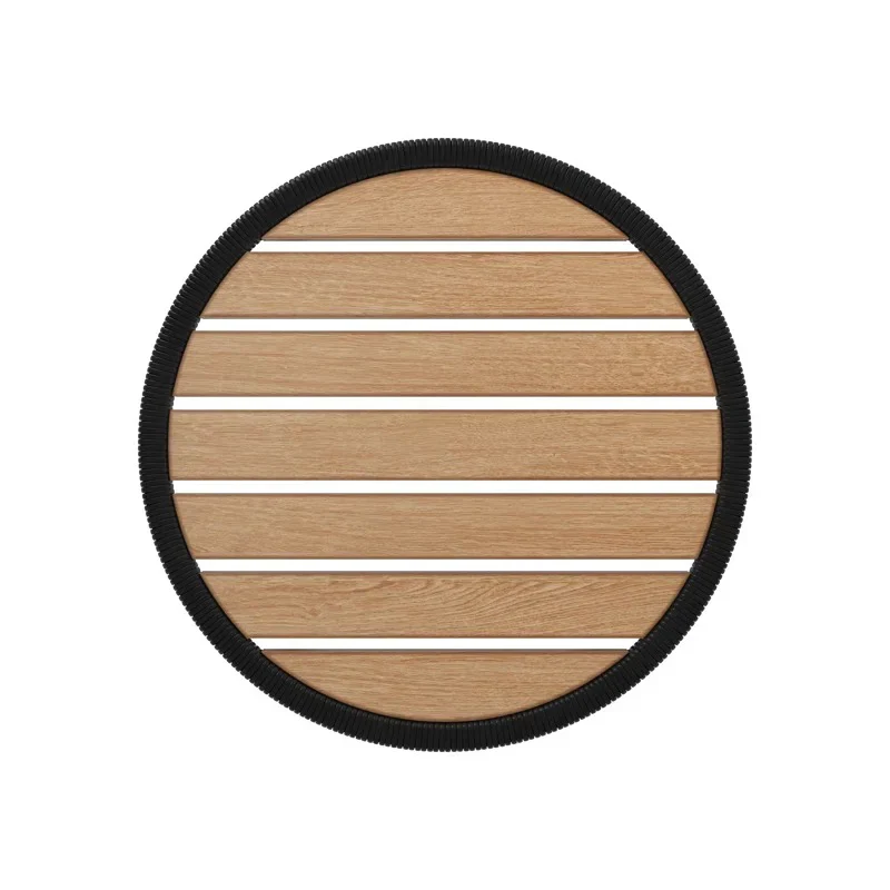 MyGreenearth Outdoor Patio Seating Set 2 Chairs and 1 Table Set (Black + White)