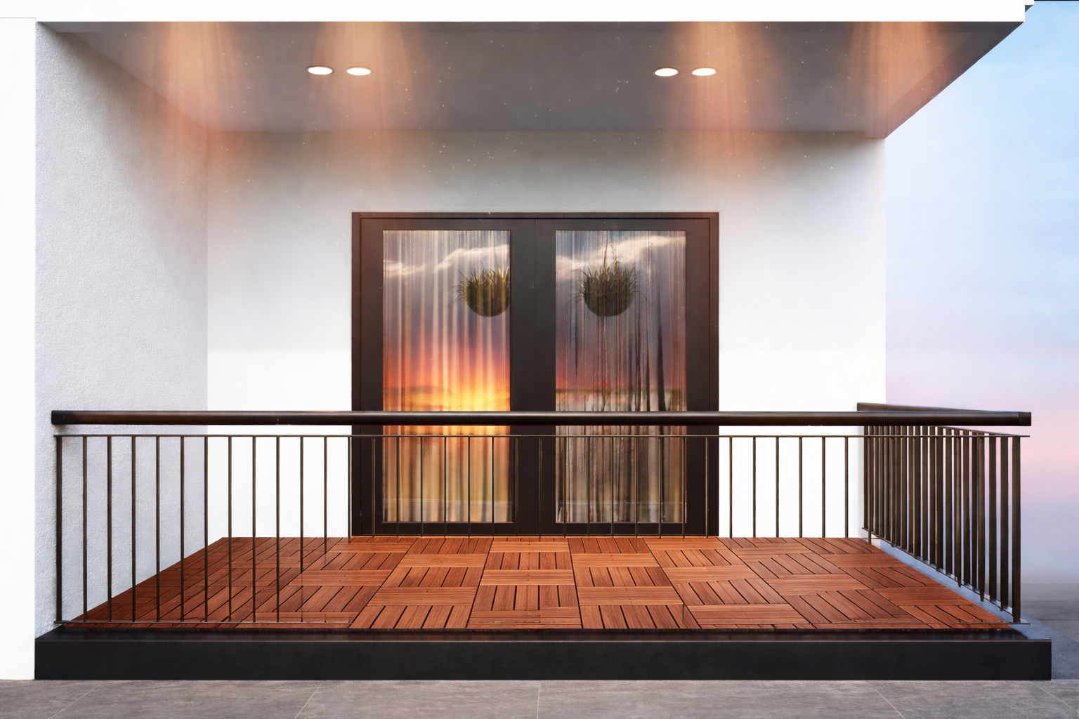 IPE Wood Tiles 1'X1'