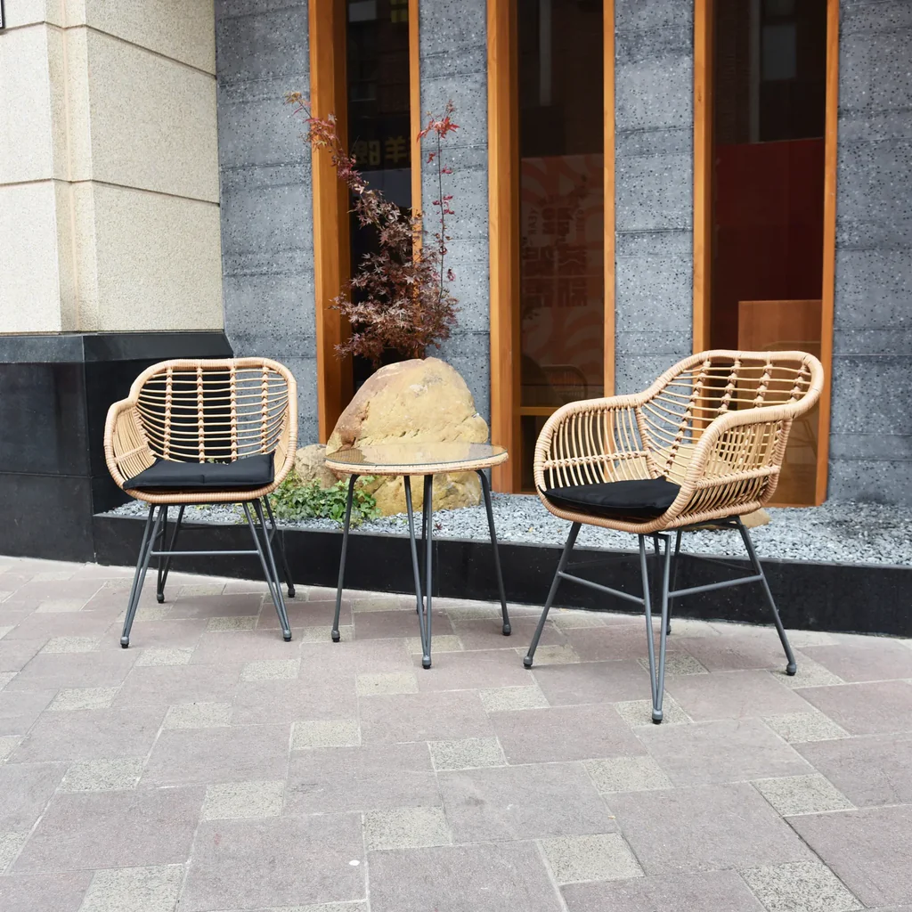 MyGreenearth Outdoor Patio Seating Set 2 Chairs 1 Table