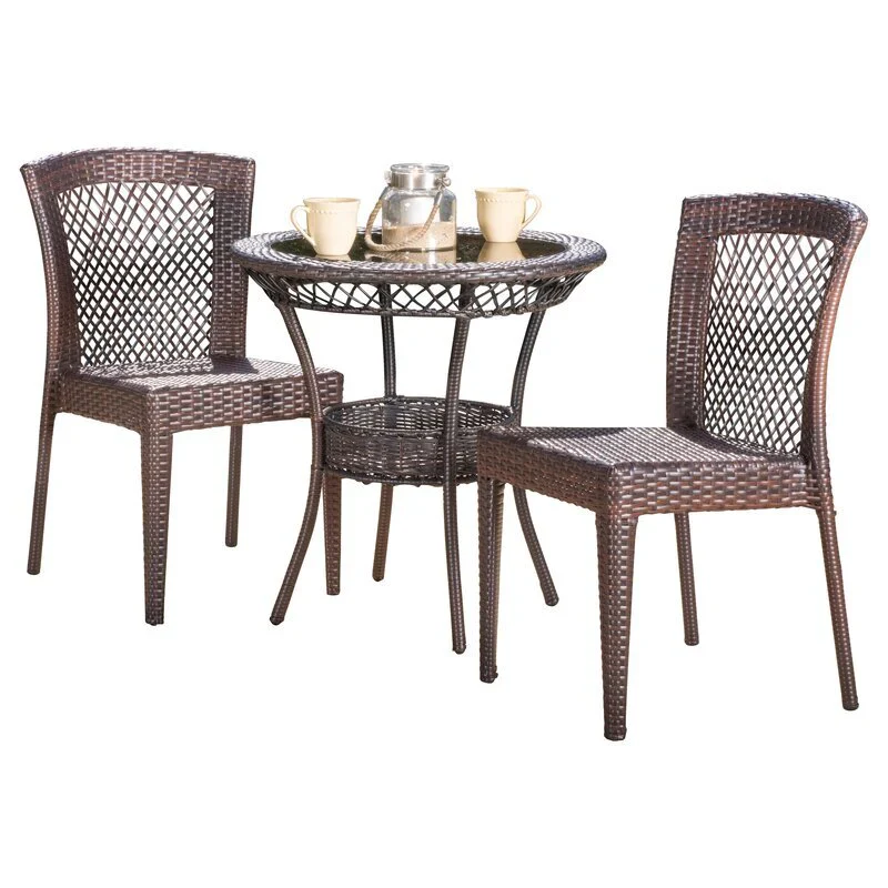 MyGreenearth Outdoor Patio Seating Set 2 Chairs and 1 Table