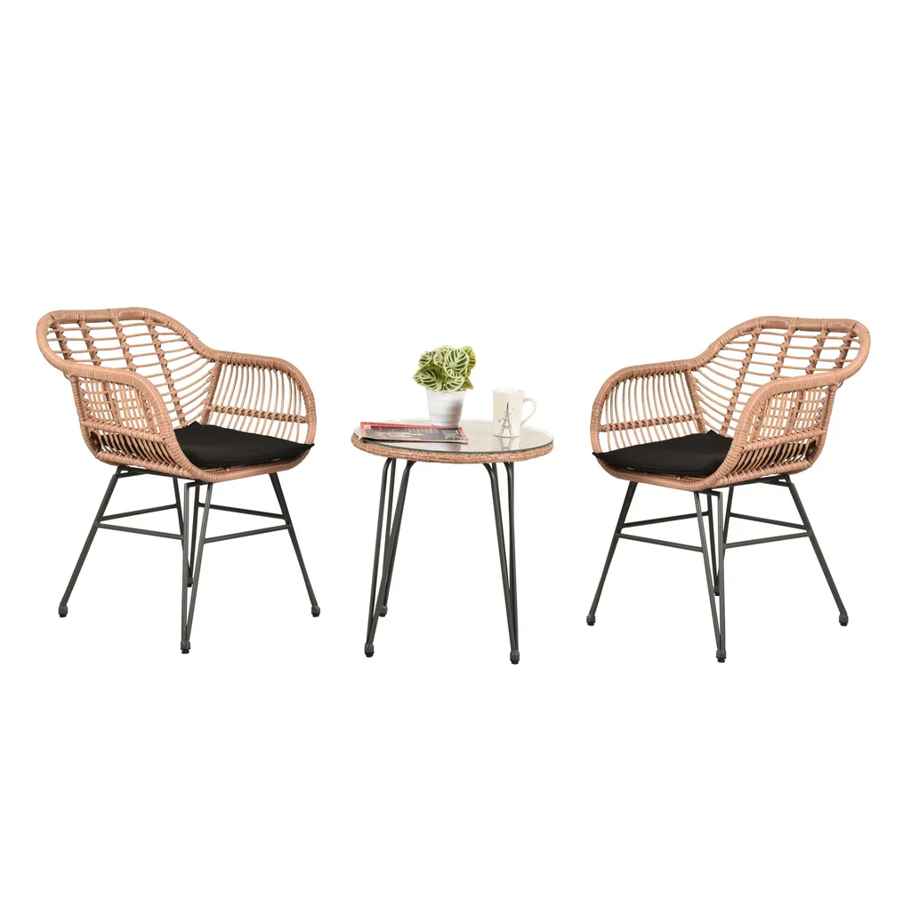 MyGreenearth Outdoor Patio Seating Set 2 Chairs 1 Table